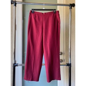 Alfred Dunner Merlot Pants